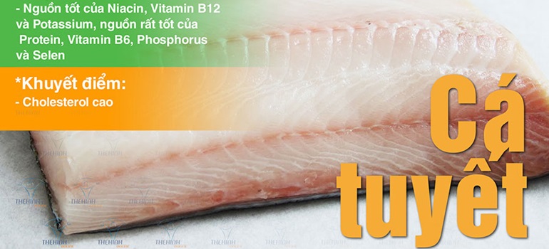 Giá trị dinh dưỡng cá tuyết - Nguồn protein thấp béo bão hòa cho gymer