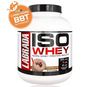 ISO Whey của Labrada 100% whey protein isolate nhanh rất tinh khiết
